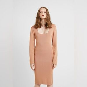 HOSBJERG Ola Dress Brown Medium